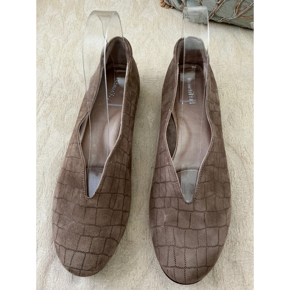 NWOT BEAUTIFEEL TAN JOLIE BALLERINA FLAT Size 9